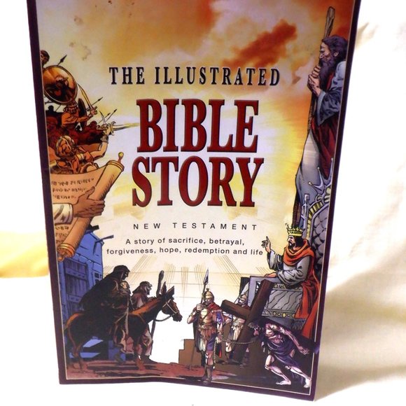 ~~~ The Illustrated BIBLE STORY ~~~ New Testament - Picture 1 of 2